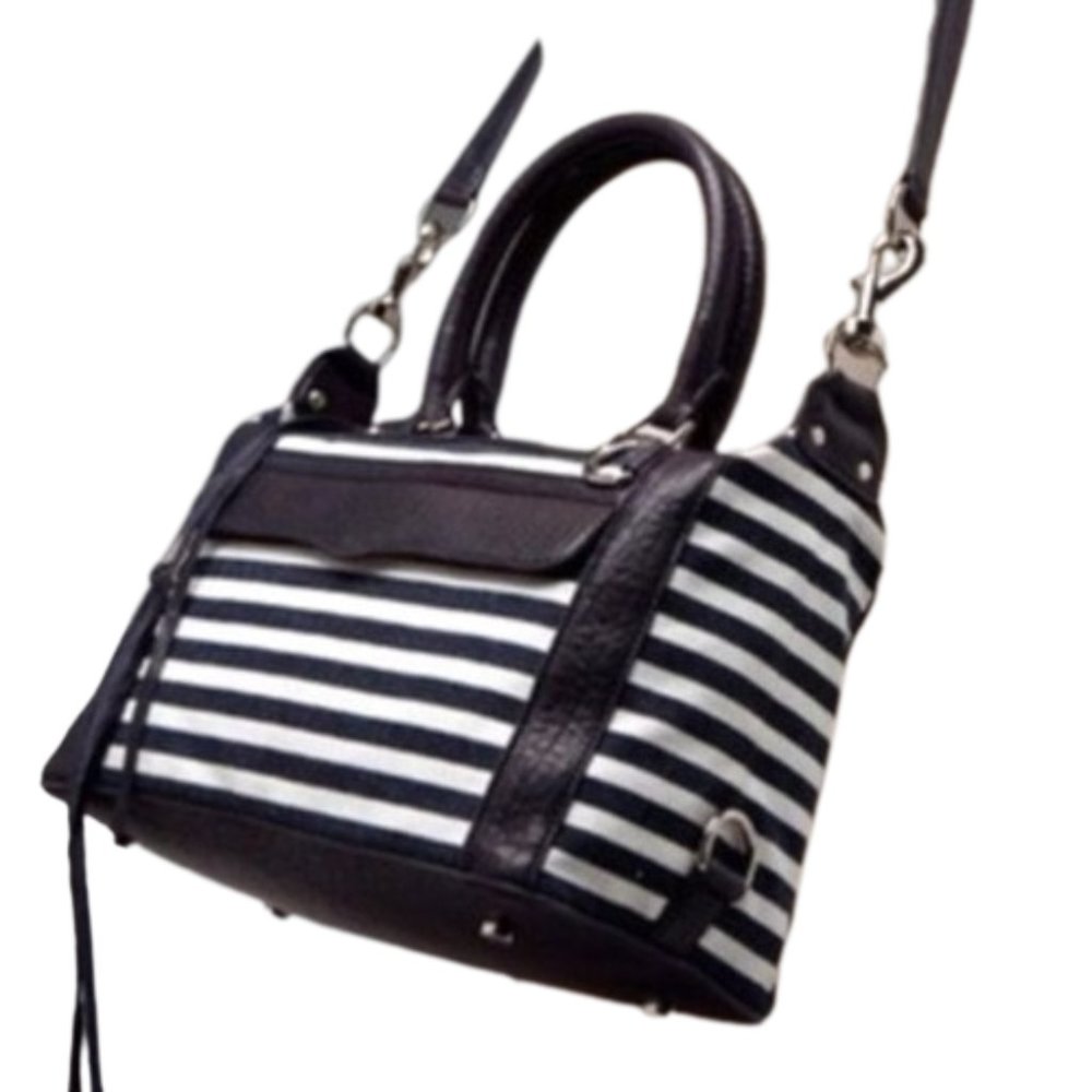 REBECCA MINKOFF Mini MAB Canvas Satchel Handbag - Picture 15 of 15
